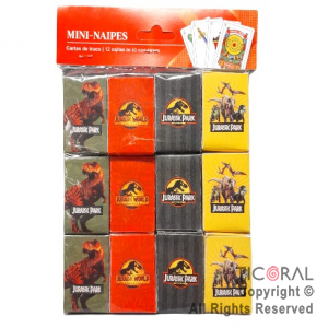 MINI NAIPE JURASSIC WORLD x 12